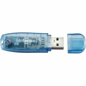 USB STICK INTENSO 8GB RAINBOW LINE BLUE