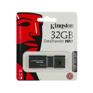 USB KINGSTON DATA TRAVELER DTIG4 32GB 3.0 ΜΑΥΡΟ
