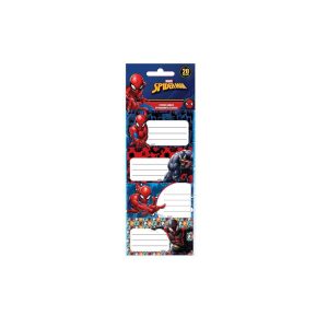 Ετικέτες Αυτοκόλλητες Τετραδίων Spiderman 20 Τμχ 508042