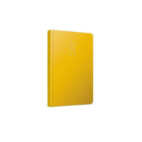 Ημερολόγιο Ημερήσιο 2023 Verona 9x14 cm Κίτρινο