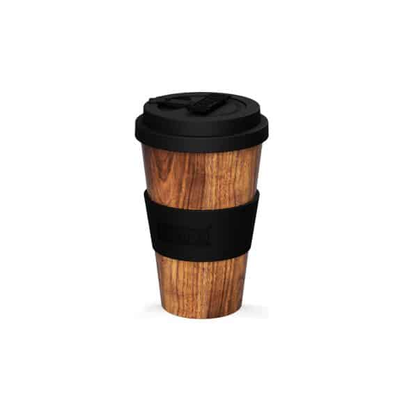 Κούπα i Drink Bamboo με καπάκι ID5007 Wood 435ml