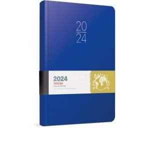 Ημερολόγιο Εβδομαδιαίο 2024 Verona 9x16 cm Μπλε
