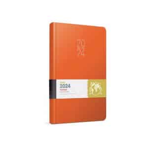 Ημερολόγιο Εβδομαδιαίο 2024 Verona 9x16 cm Πορτοκαλί